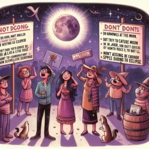 Don’ts During the Lunar Eclipse